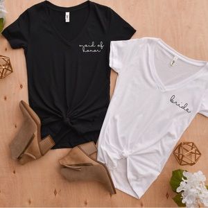 Bridal party tshirt
